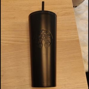 HTF Matte Black on Black Starbucks Venti Tumbler